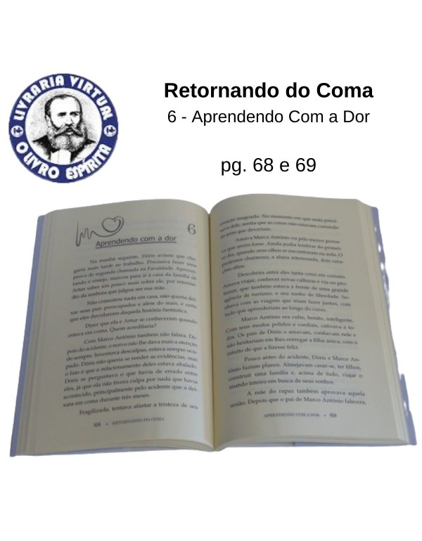 RETORNANDO DO COMA - FÁTIMA MOURA -ESPÍRITO GLAUCO MERRADIER