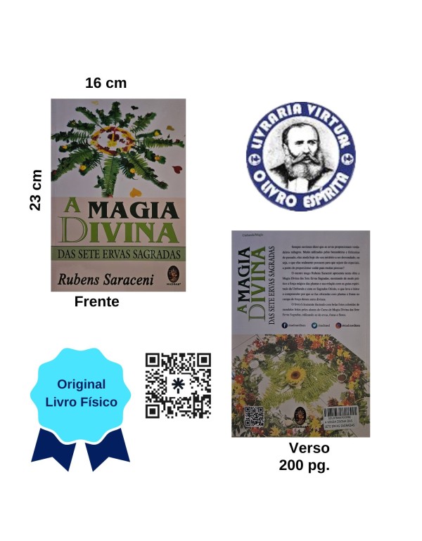 A Magia Divina das Sete Ervas Sagradas - Saraceni, Rubens